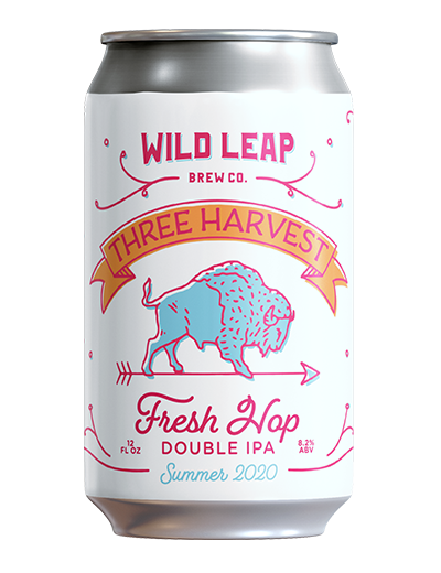 Three Harvest Fresh Hop Double IPA Three Harvest Fresh Hop Double-IPA