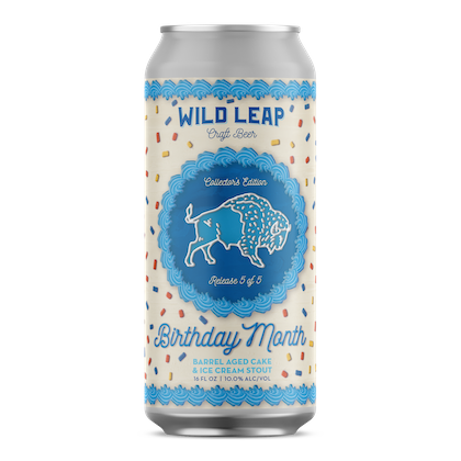 Birthday Month Barrel Aged Cake & Ice Cream Stout – Release 5 of 5 Birthday Month Barrel Aged Cake & Ice Cream Stout - Release 5 of 5